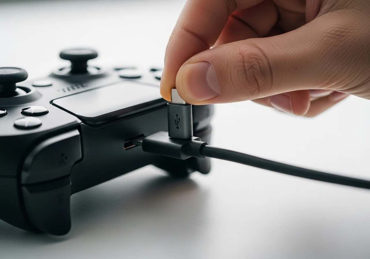 Connect with a data cable
