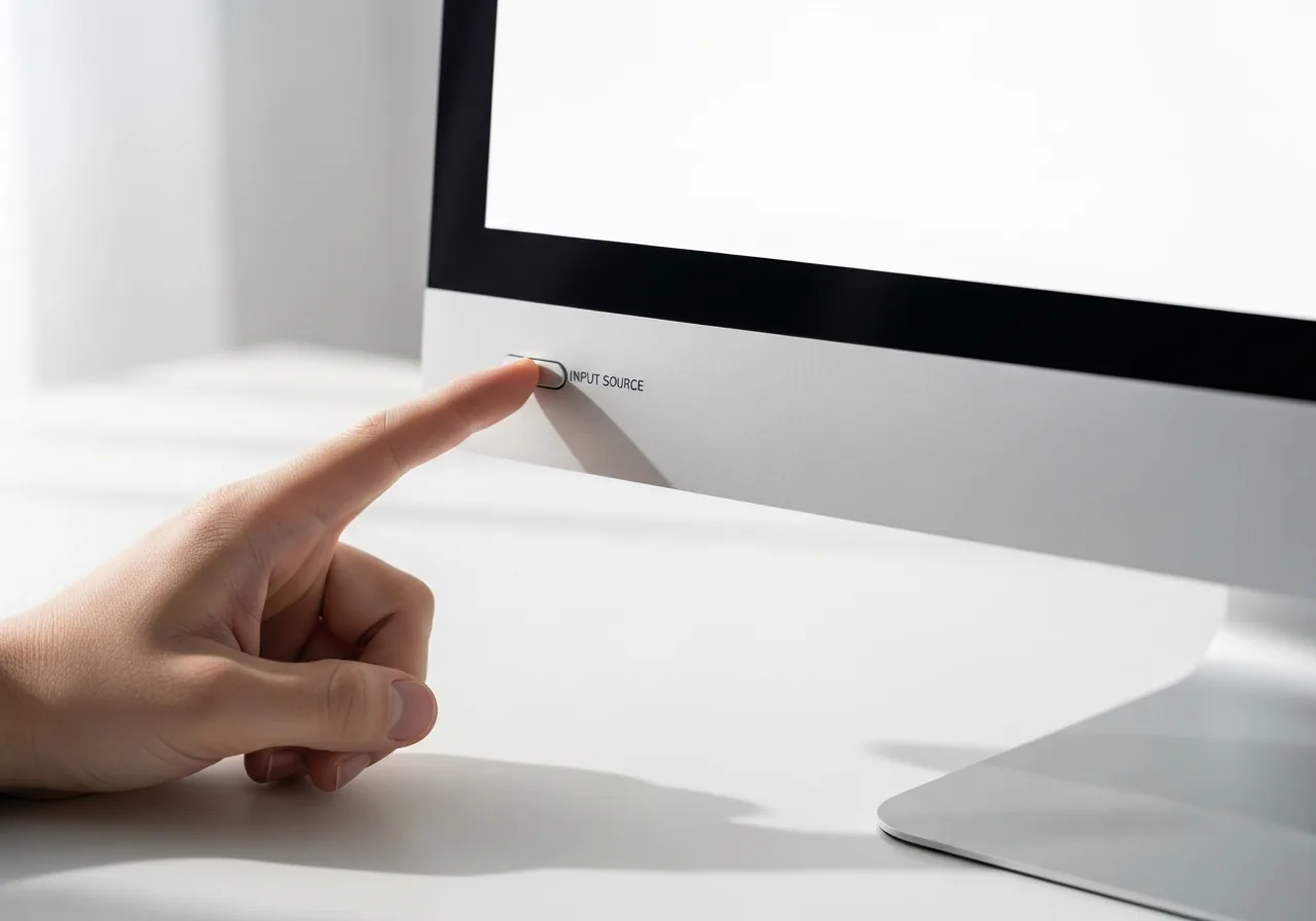 Set the monitor's input source