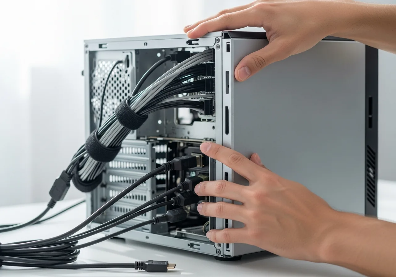 Close up and reconnect