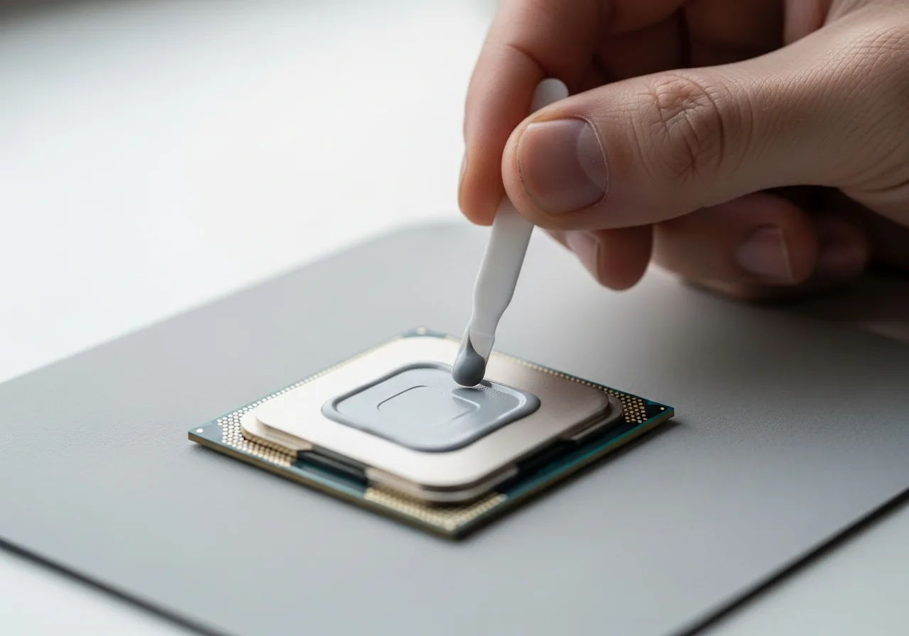 Refresh the thermal contact