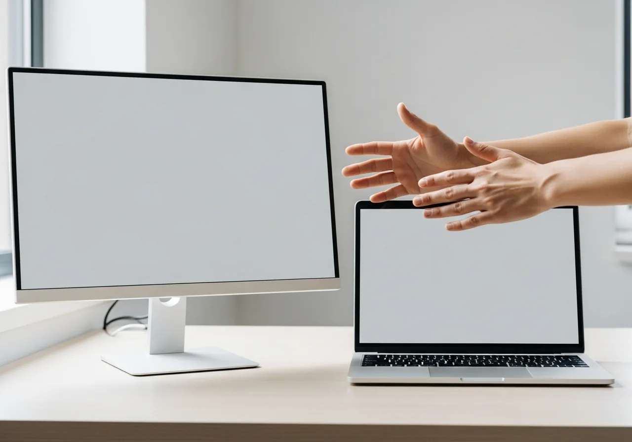 Compare an external screen