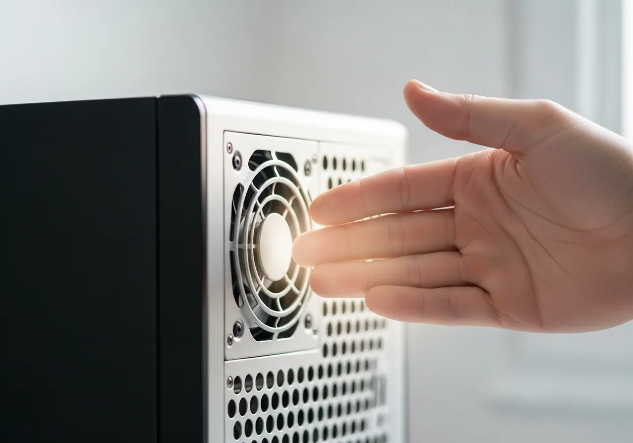 Confirm airflow has improved