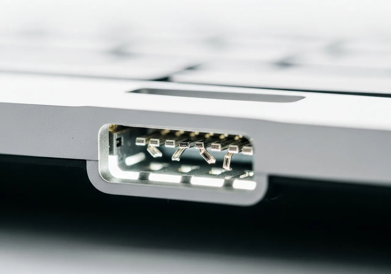 Inspect the connector and pins