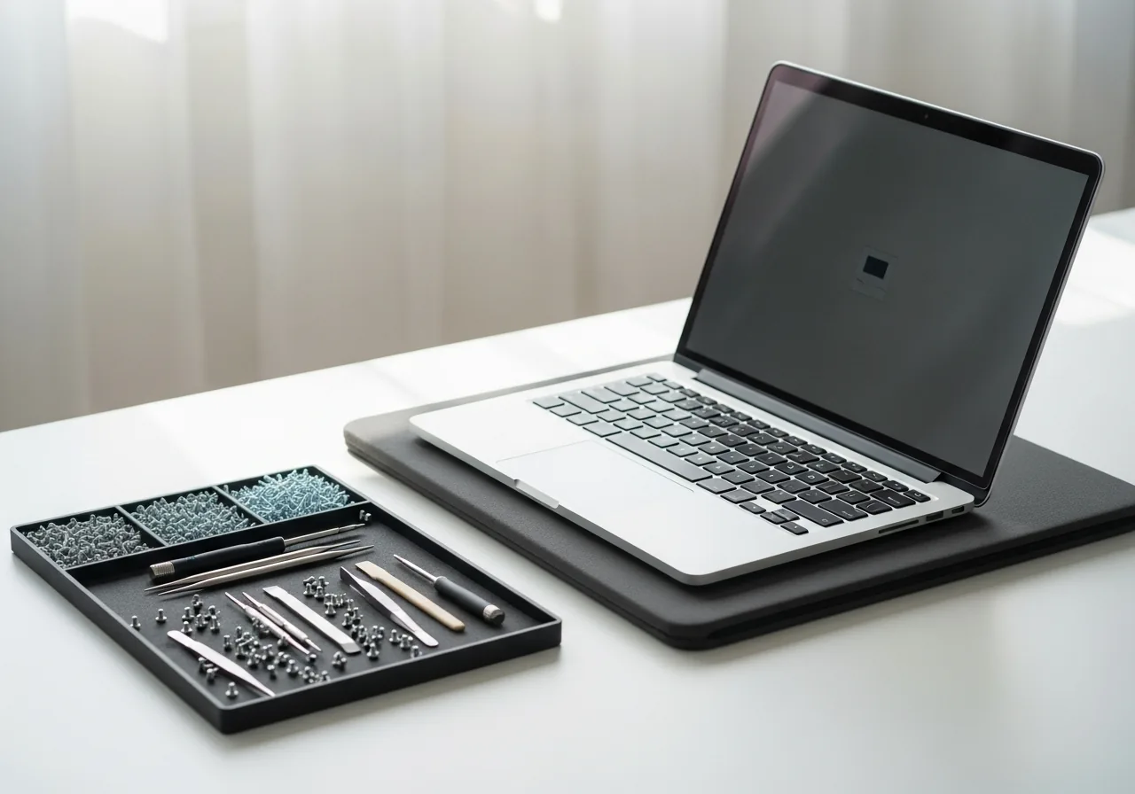 Prepare a padded workspace