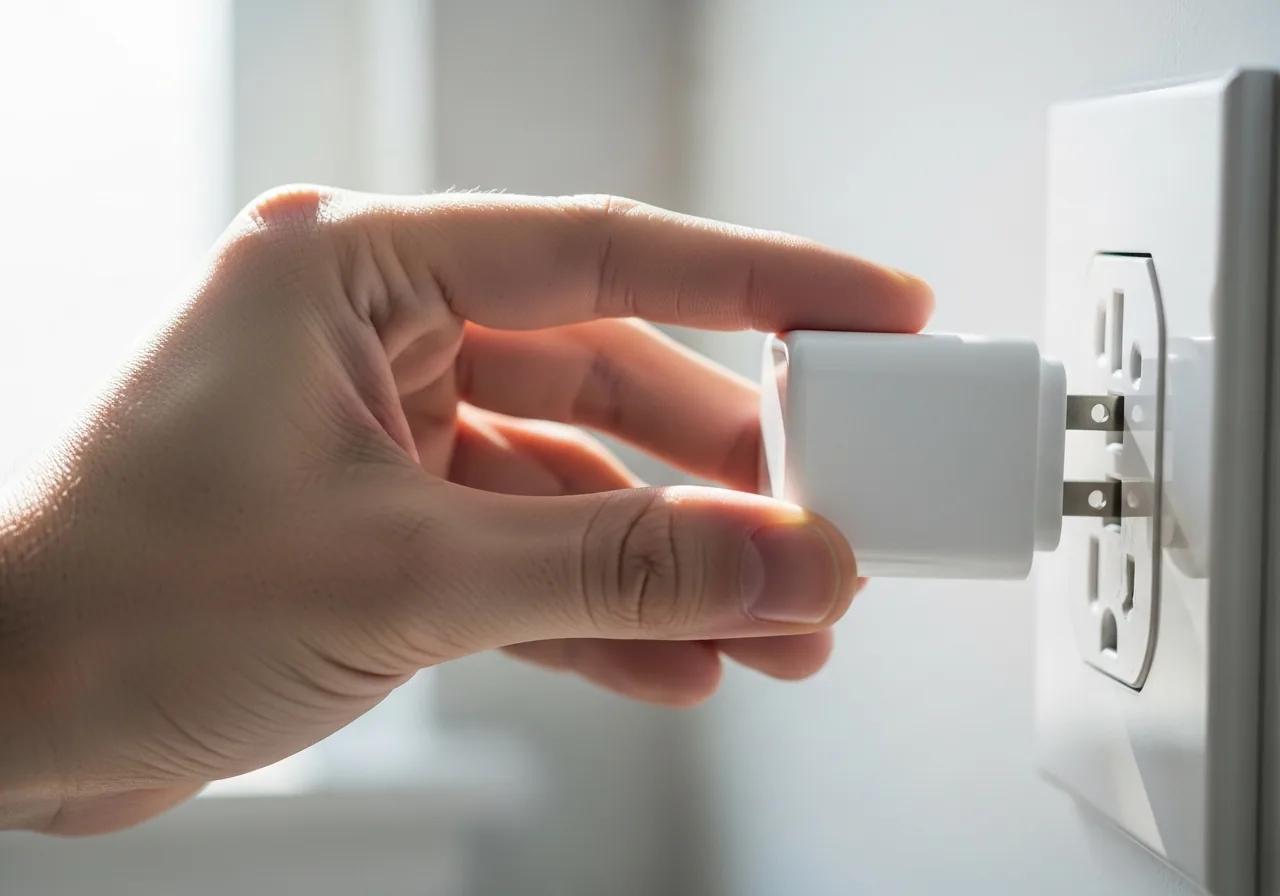 Test a different wall outlet