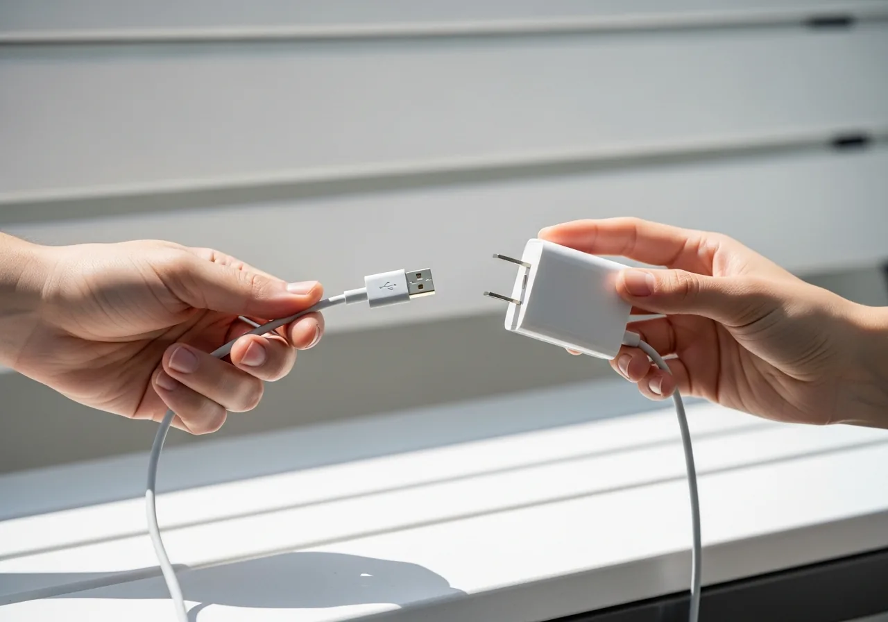Swap the cable and adapter
