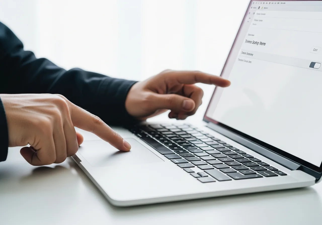 Trim the startup list