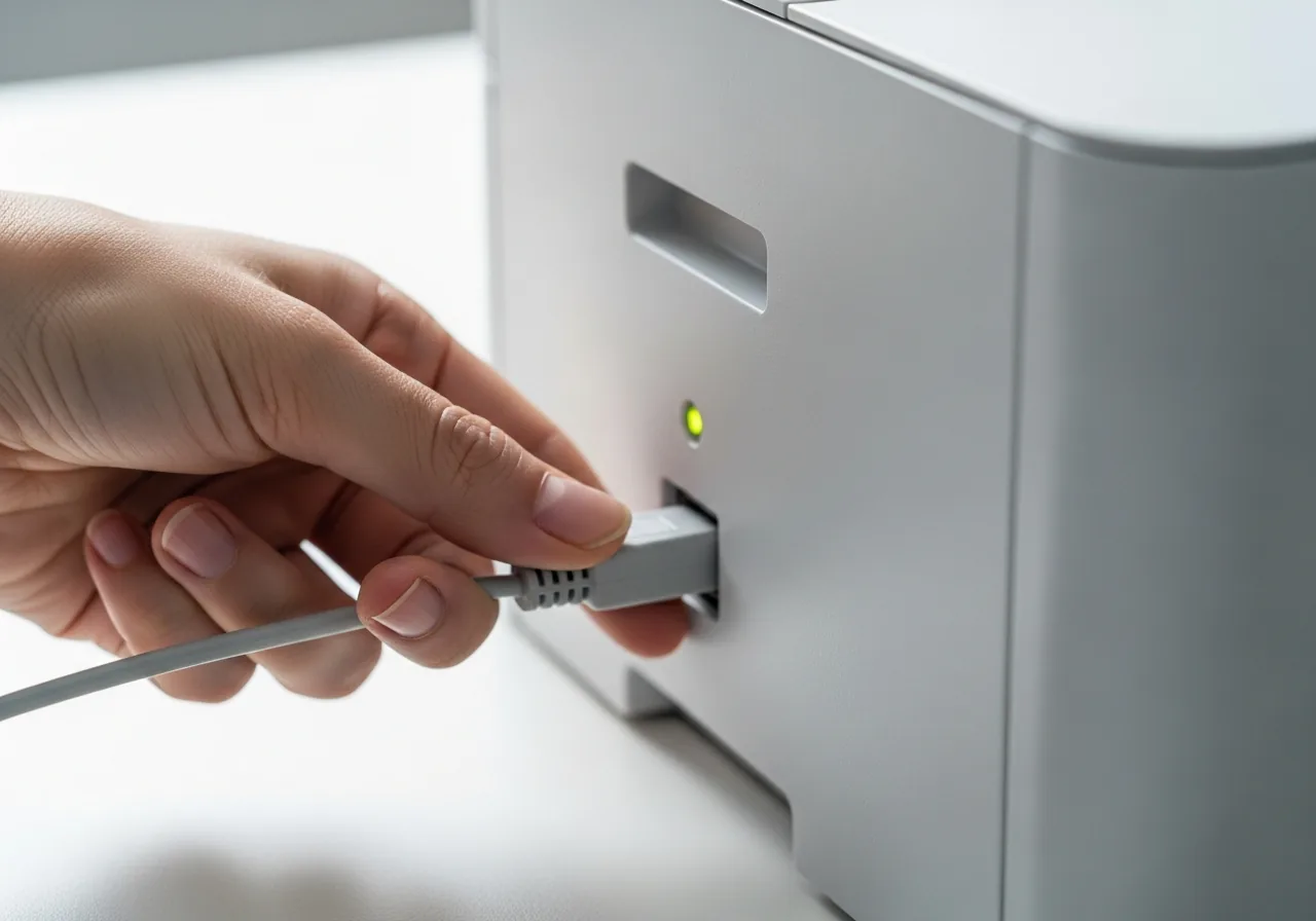 Check the device's connection