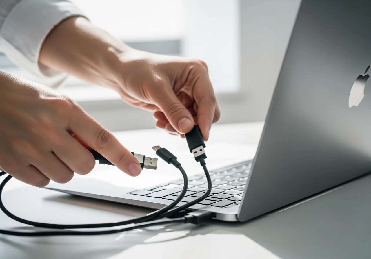 Disconnect every external device