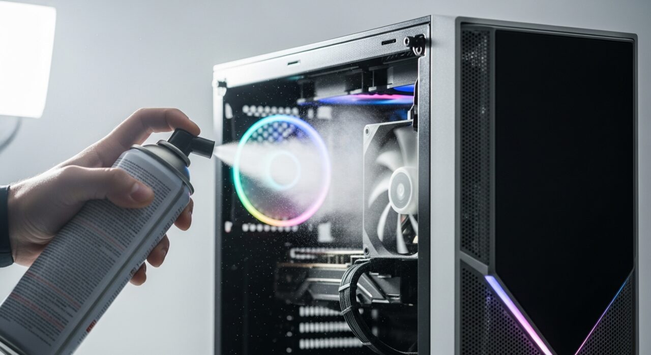 Dust Buildup Blocking Airflow